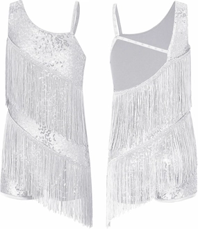 YiZYiF Big Girls Samba Tango Modern Jazz Leotard Latin Rumba Dance Dress Flapper Cocktail Party Dresses Ballroom Costume