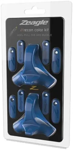 Zeagle Recon Fin Color Kit for Recon Scuba Diving Fins Blue