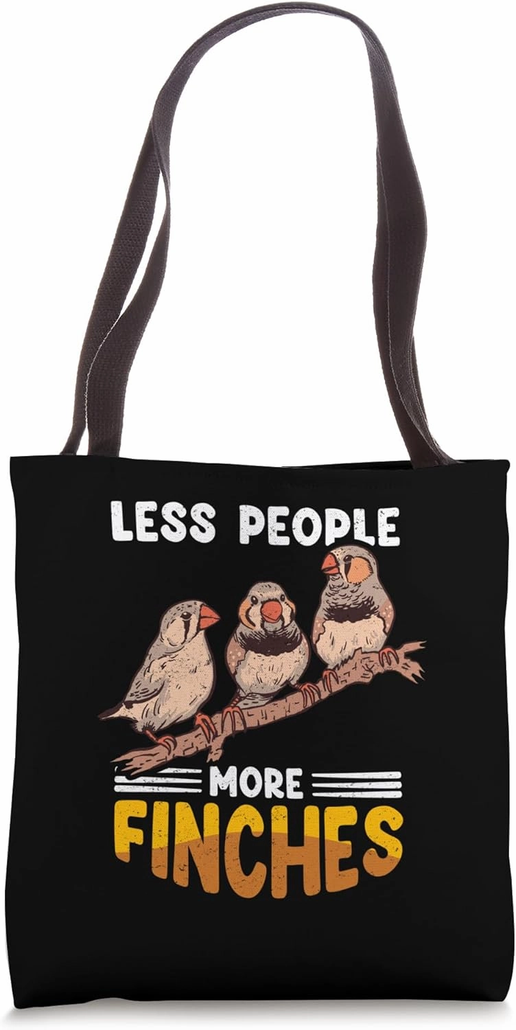Zebra Finches Pet Bird Dad Mom Zebra Finch Tote Bag