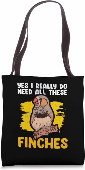 Zebra Finches Pet Bird Dad Mom Zebra Finch Tote Bag