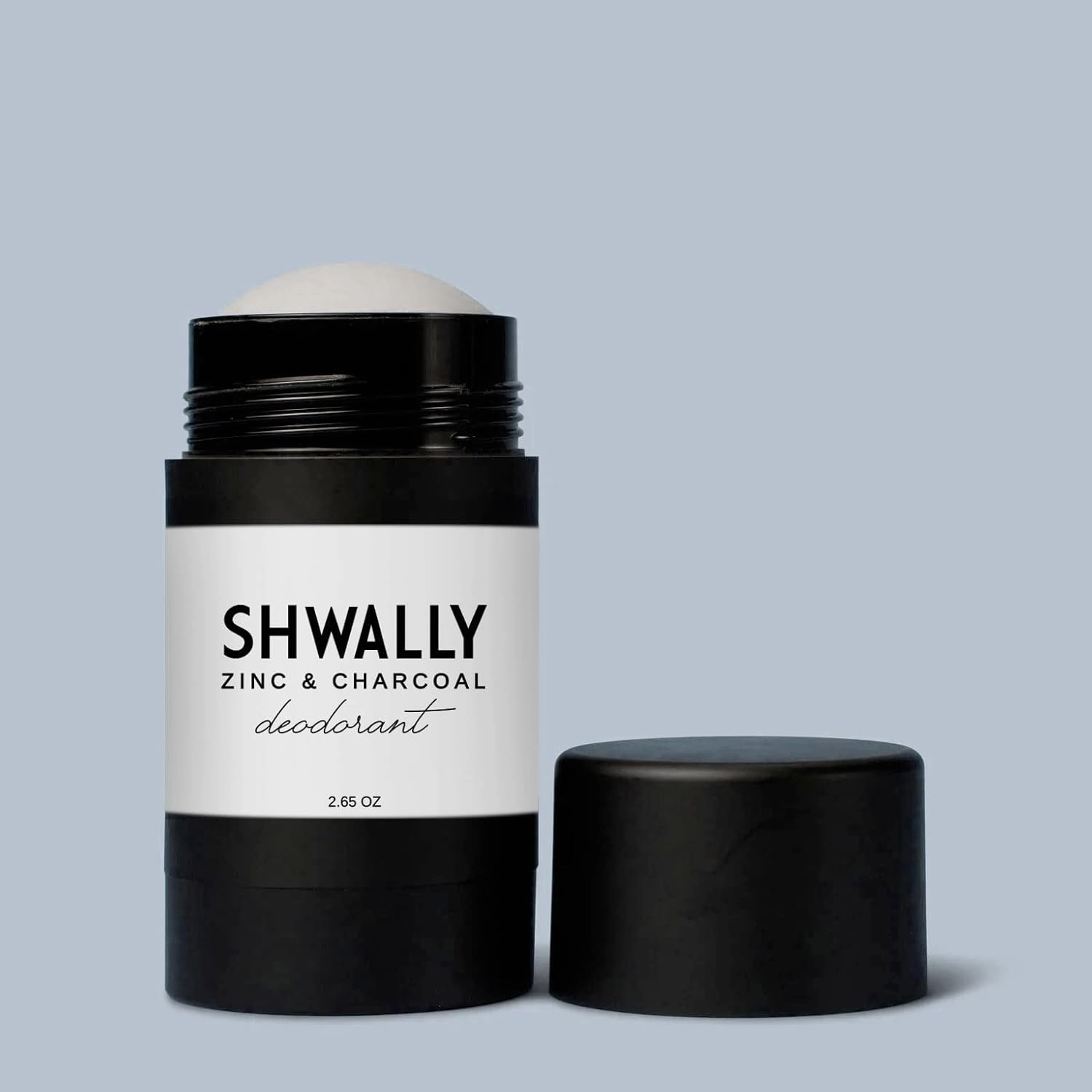 Zinc & Charcoal Deodorant – A True Natural, Tallow-Based & Effective Deodorant for Men & Women –– Aluminum Free with Coconut & Arrowroot – Lasts 4X Longer (Eucalyptus   Peppermint, 2.5 oz)