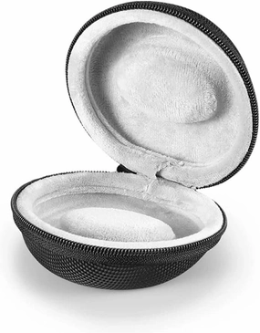 Zipper Single Case Storage Box Soft Inner Pad Portable Smart Watch Container (Color : Black, Size : One Size) (Black One Size)